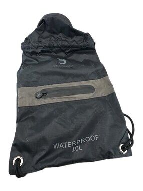 Gecko Brands Waterproof 10 L Stuff Sack Black